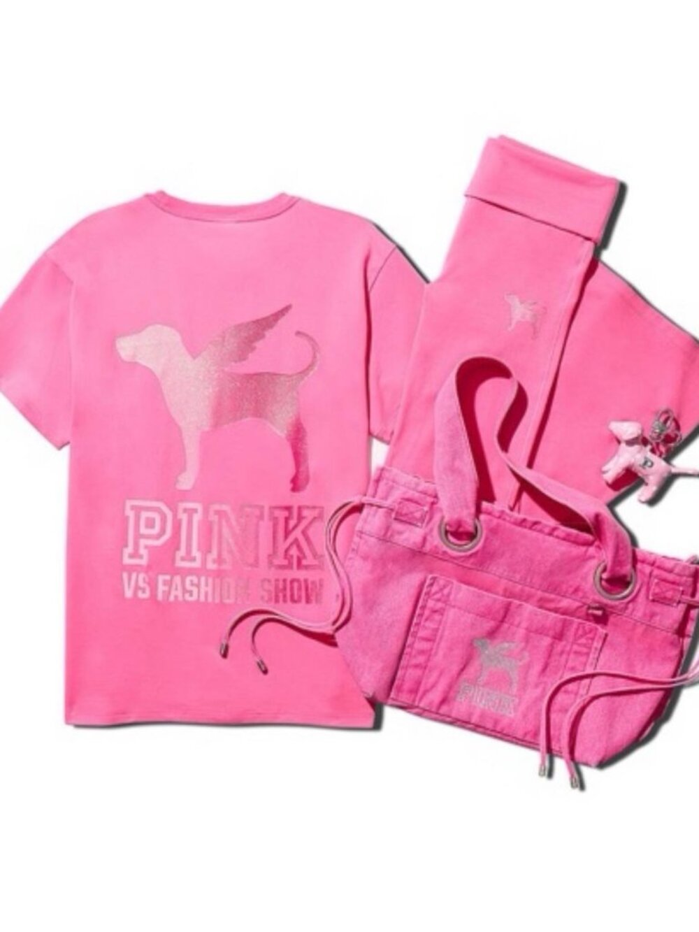 VS PINK 4 PIECE FASHION SHOW 2026 WATCH PARTY KIT LIMITED EDITION SIZES XS-XXL